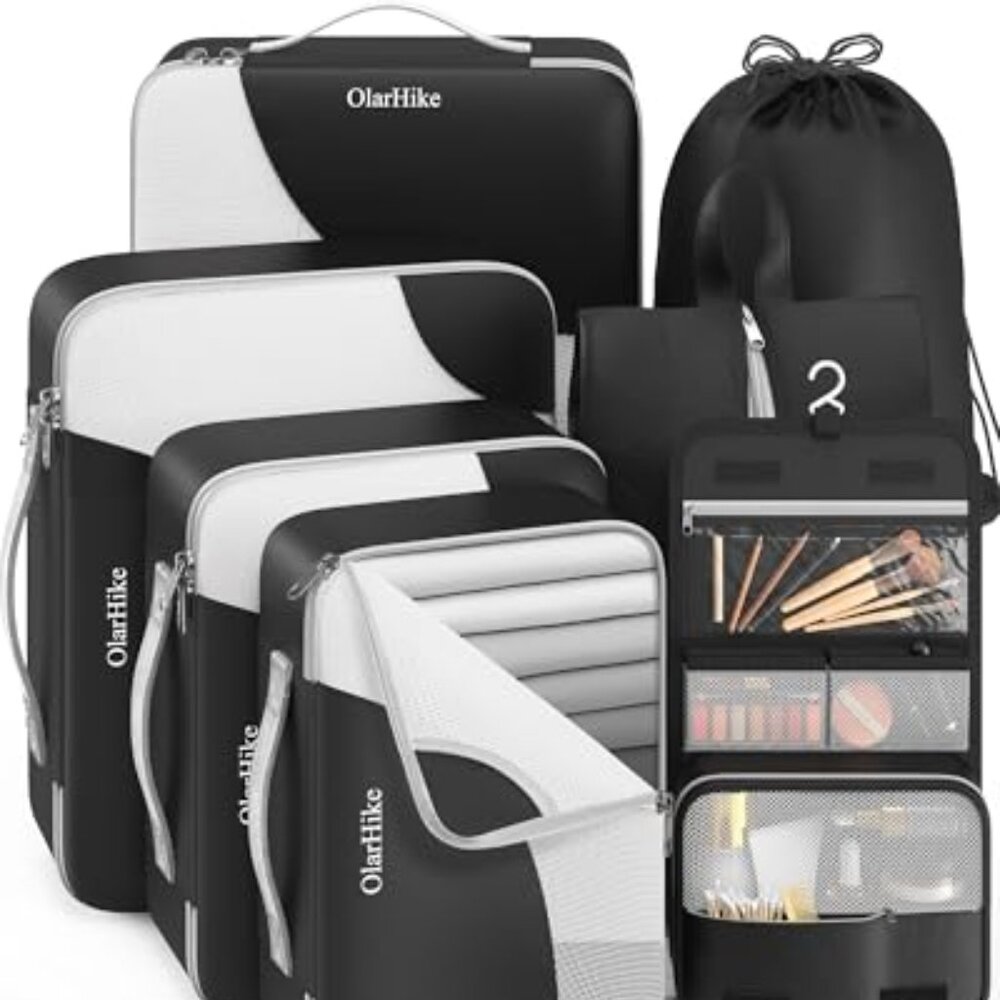8 Set Packing Cubes for Travel‎